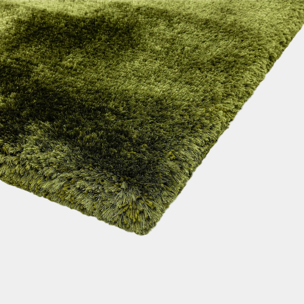 Plush Rug Green 70 x 140cm