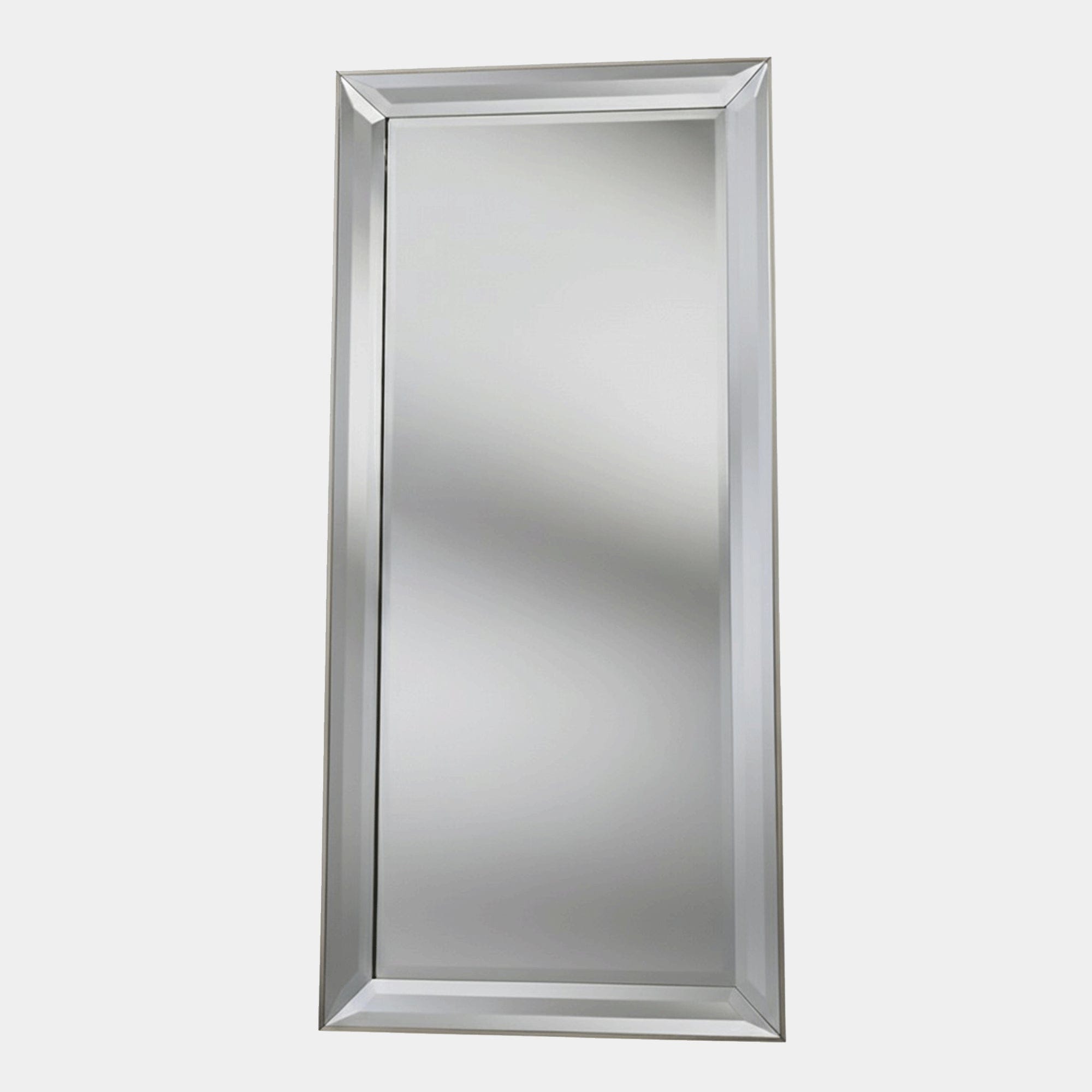 Ascot Double Bevelled Mirror 167x76cm (WG)