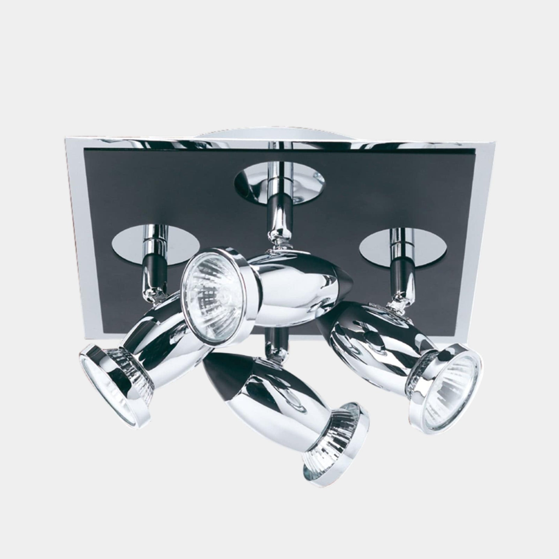Halley Black Chrome - Ceiling Spotlight