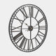 Skeleton Mirror - Wall Clock