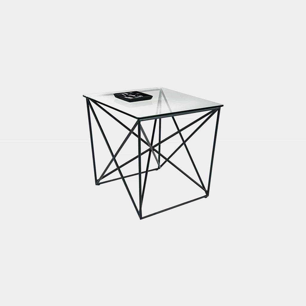 Atlas Glass Lamp Table
