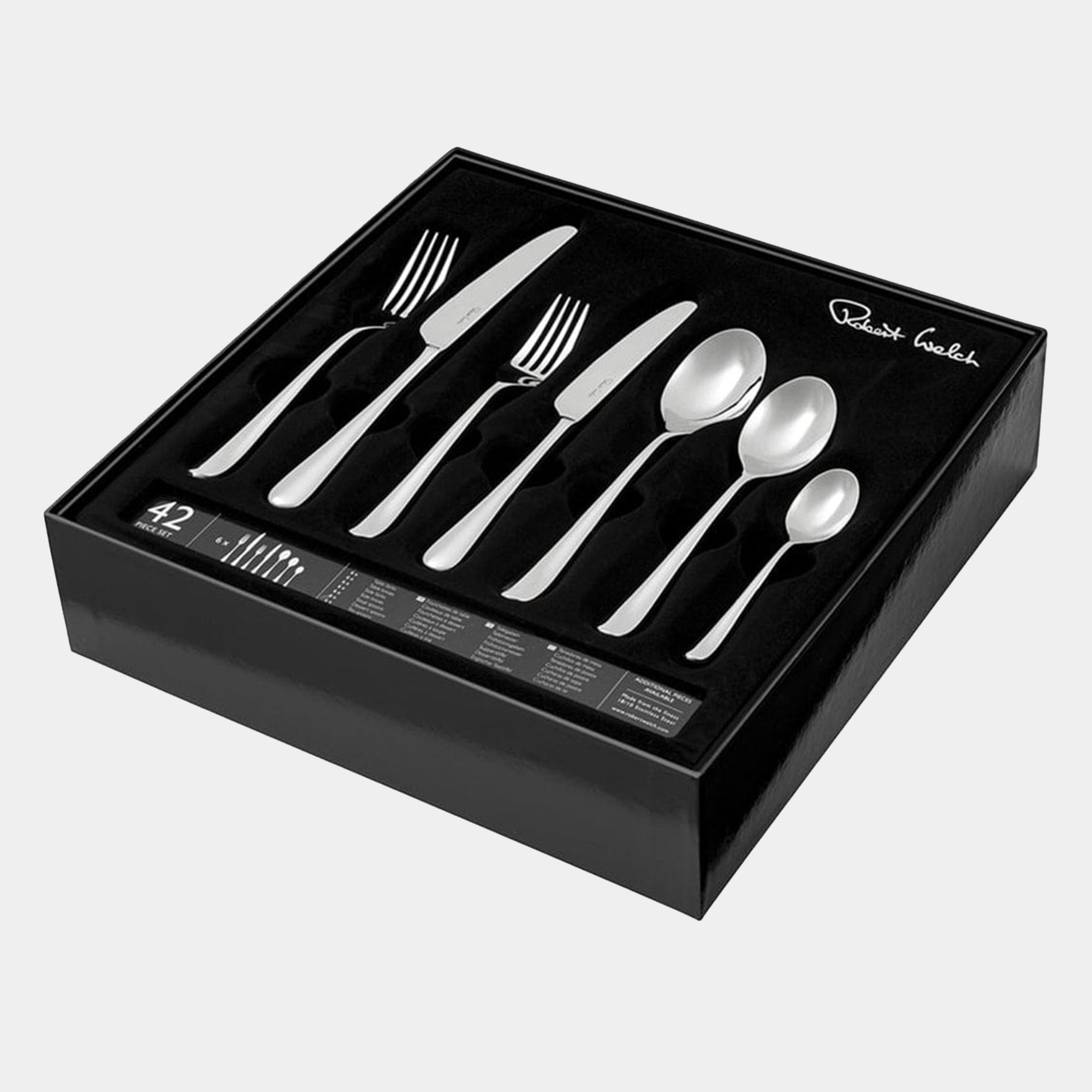 Robert Welch Kingham - Cutlery Set, 42 Piece