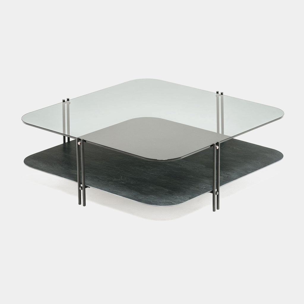Cattelan Italia Biplane - Glass Coffee Table