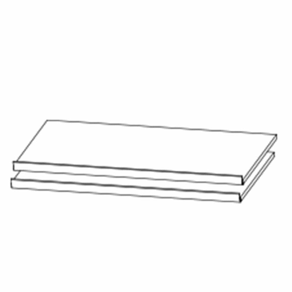 Reflection - 88cm Set Of 2 Shoe Shelves