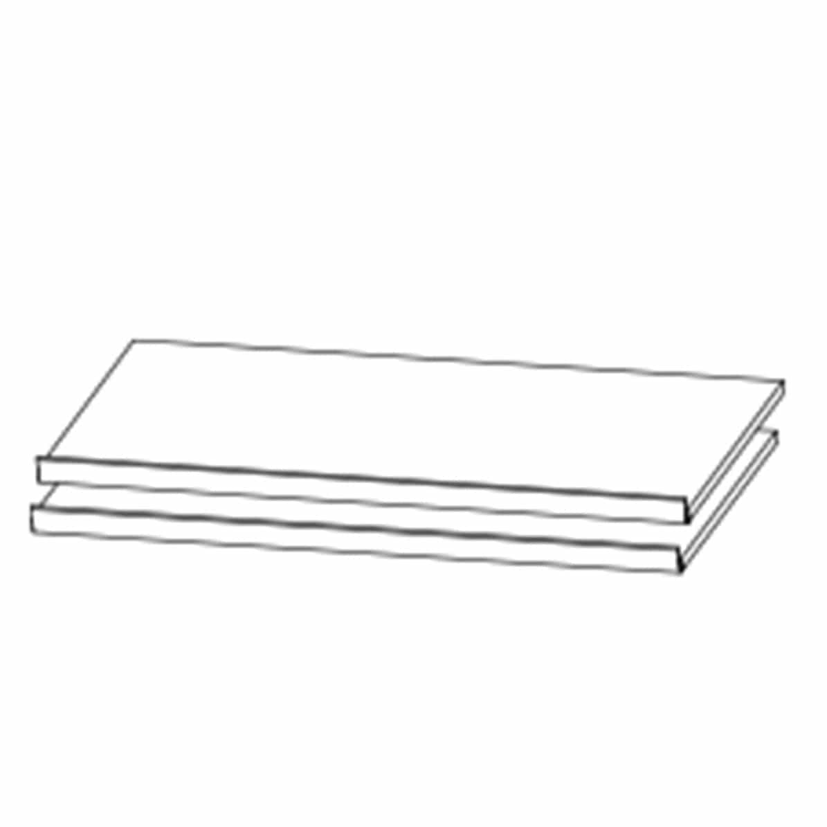 Reflection - 88cm Set Of 2 Shoe Shelves
