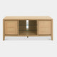 Entertainment Unit With Oak Finish