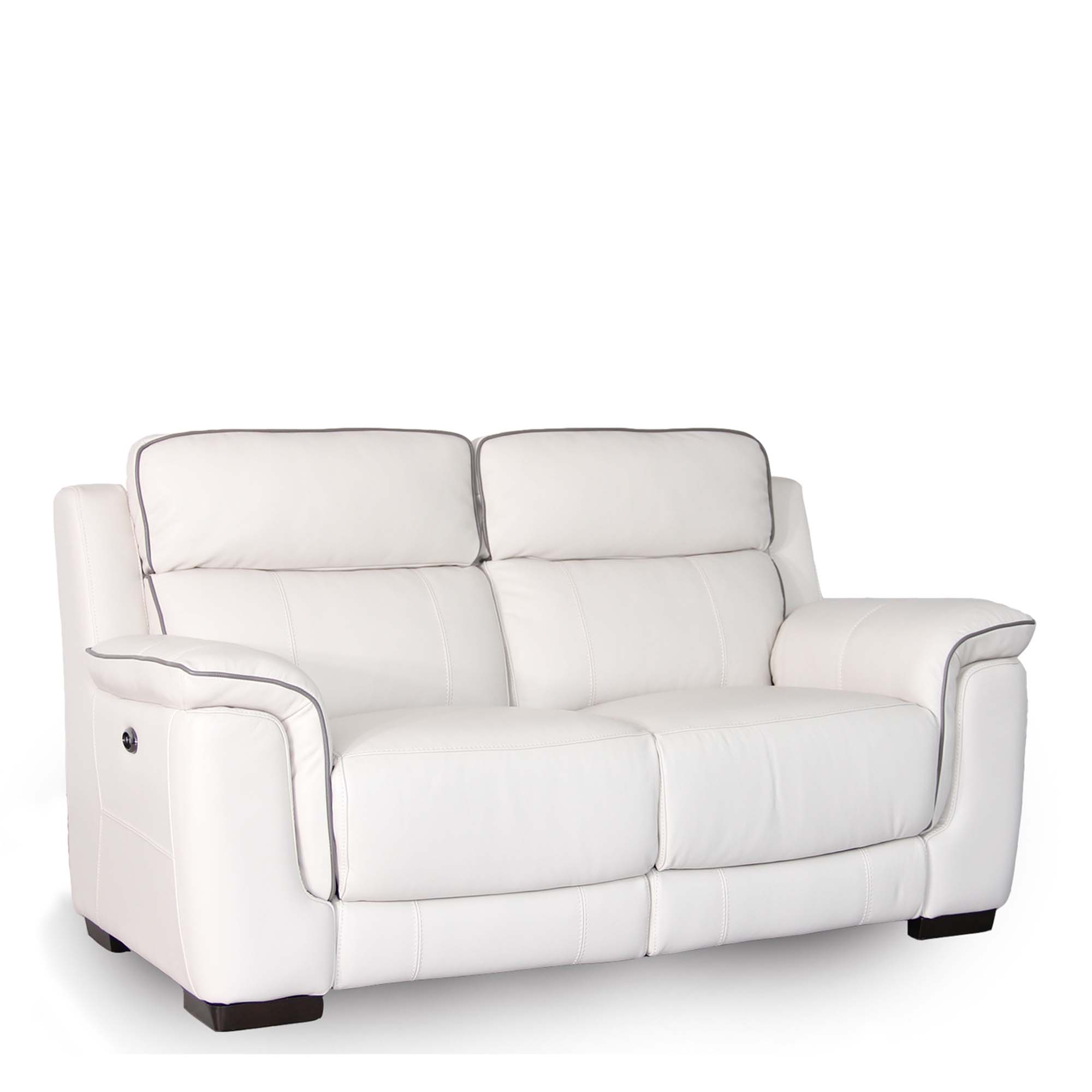 2.5 Seat Sofa With Double Power Recliner In Cat 25/Full Leather