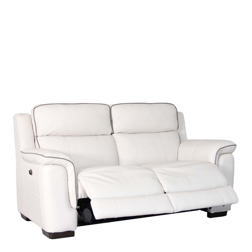 2.5 Seat Sofa With Double Power Recliner In Cat 25/Full Leather