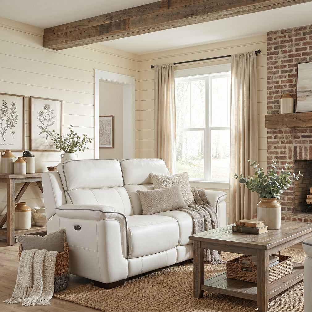 Monza - 2 Seat Power Recliner Sofa, Leather