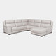 Chaise Corner Group In Cat 25 Full Leather