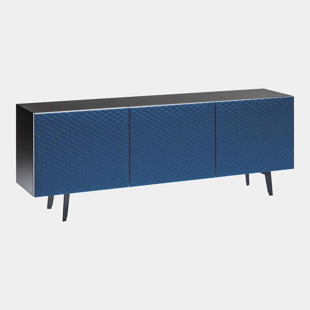 Absolut 3 Door Sideboard Leather Doors