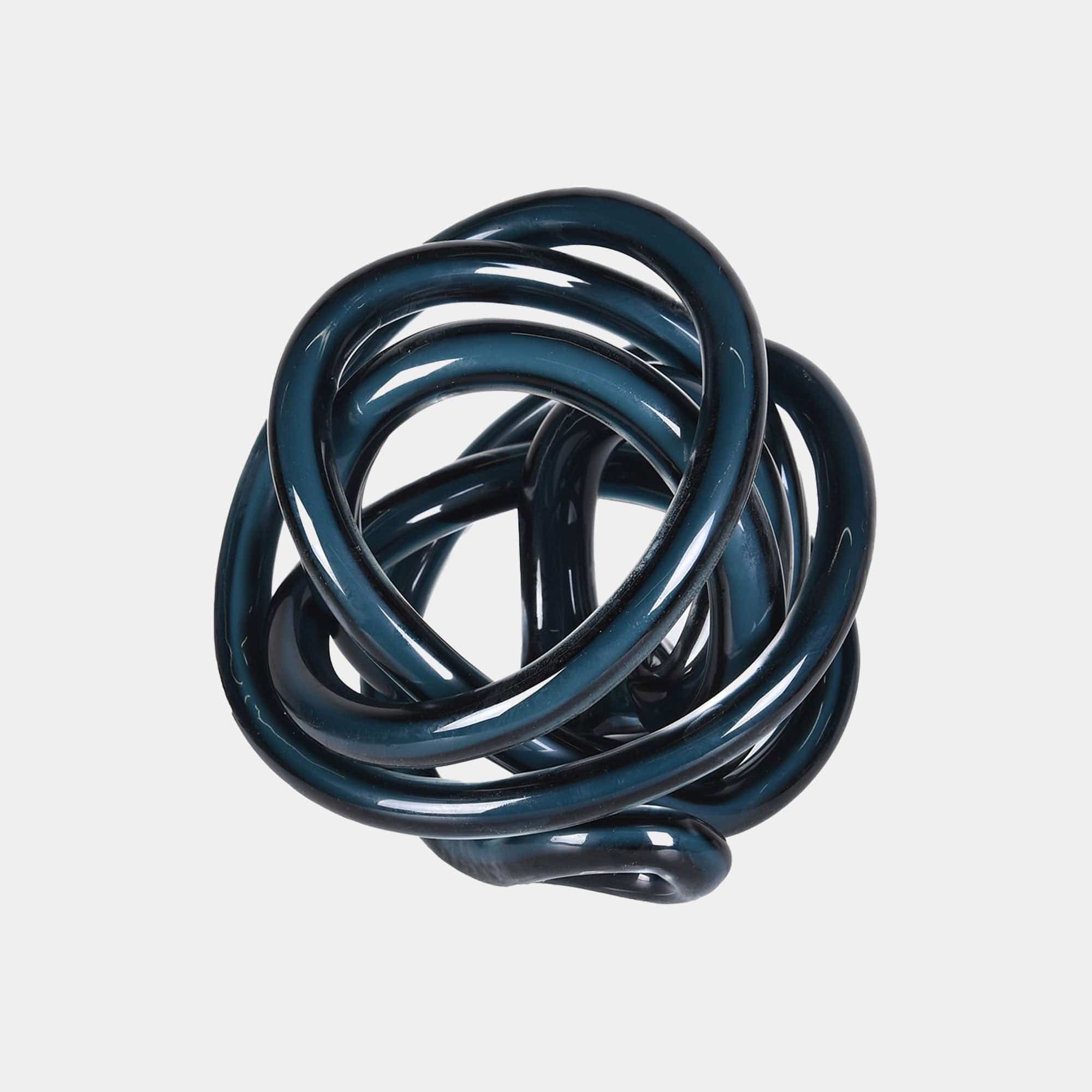 Navy - Knot Ornament