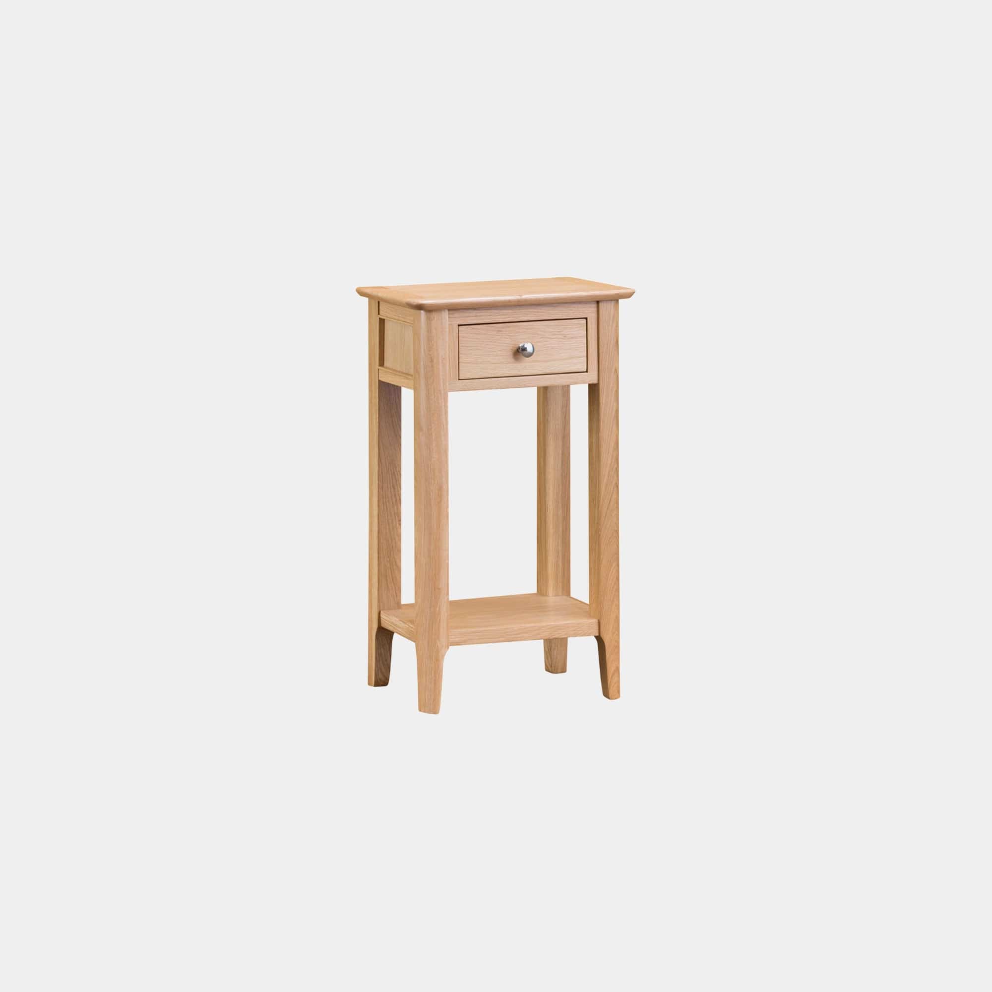 Suffolk - Telephone Table Oak Finish