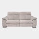 Caruso - 2 Seat 2 Manual Recliner Sofa In Fabric Or Leather Cat 20 Leather