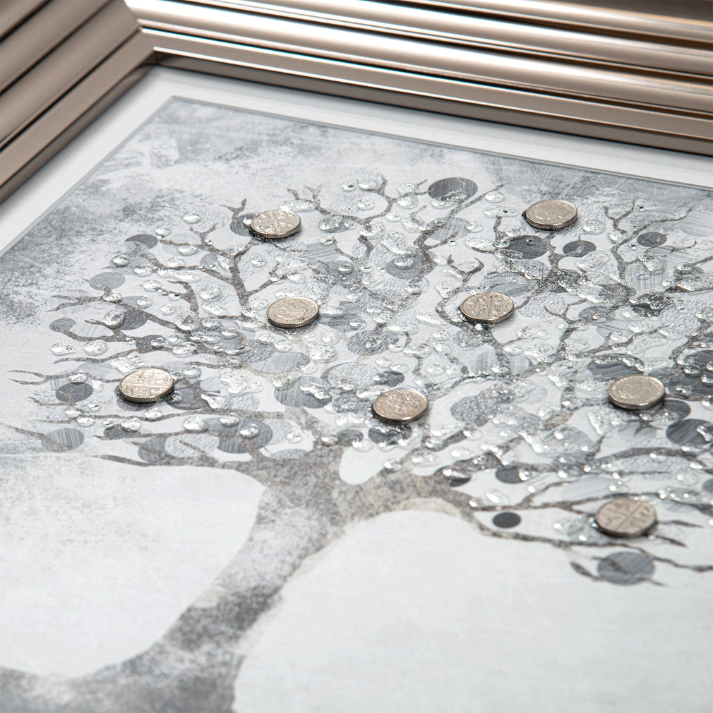 Tree 55 x 55cm Metallic Stepped (PS)