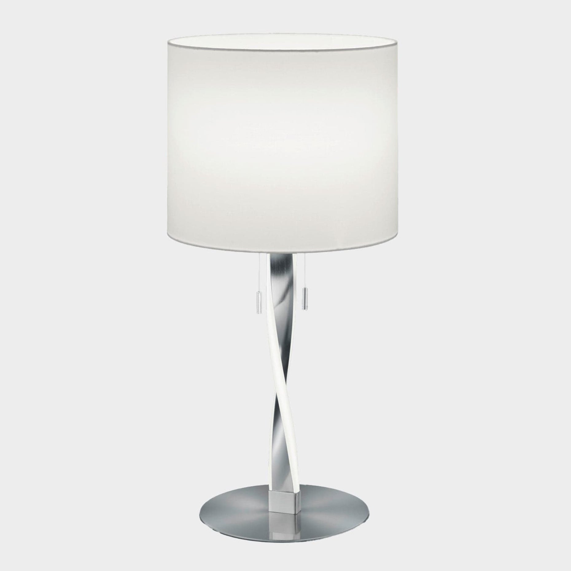 Twin Nickel - Table Lamp