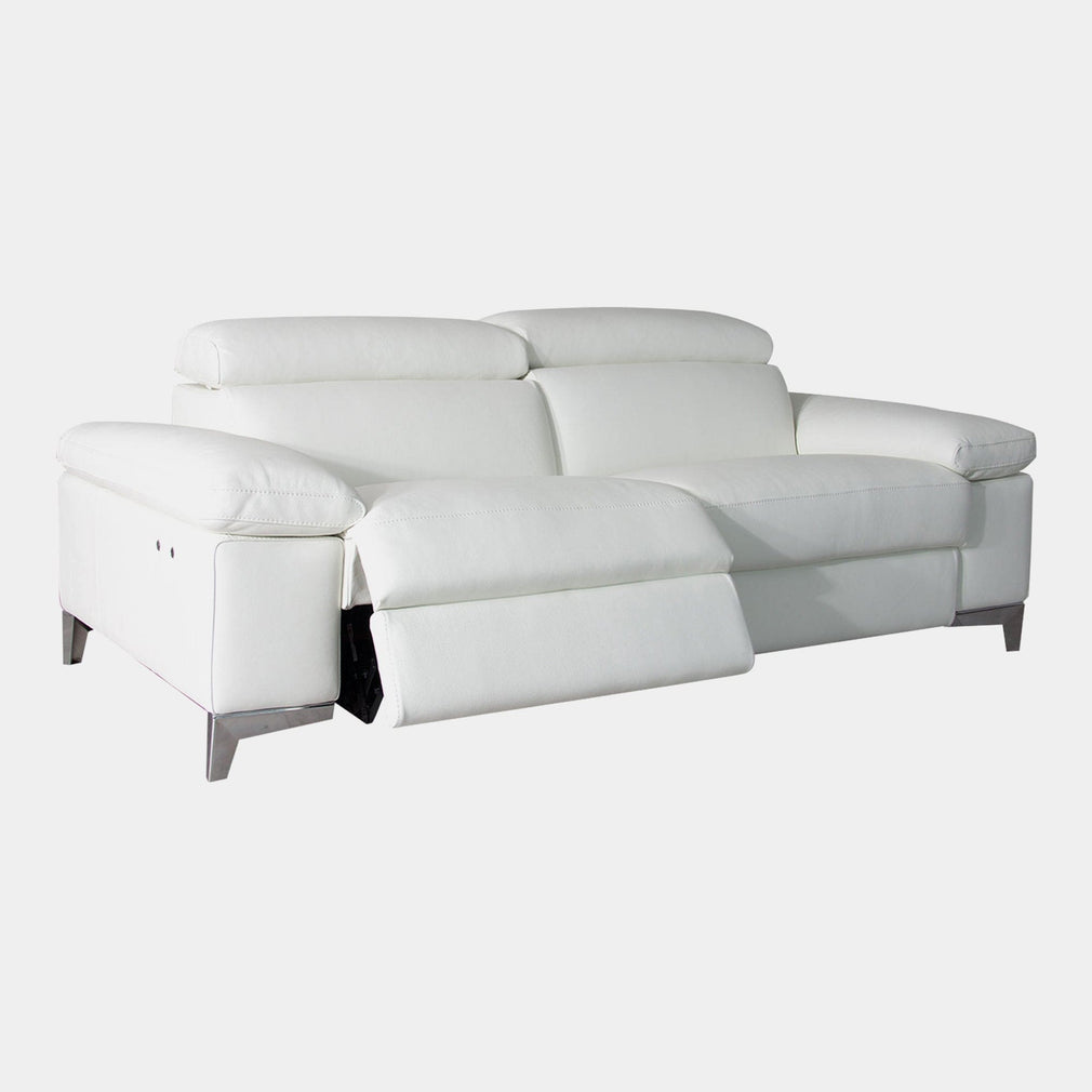 Santoro - 2.5 Seat Sofa With Power Recliners In Leather Cat CB