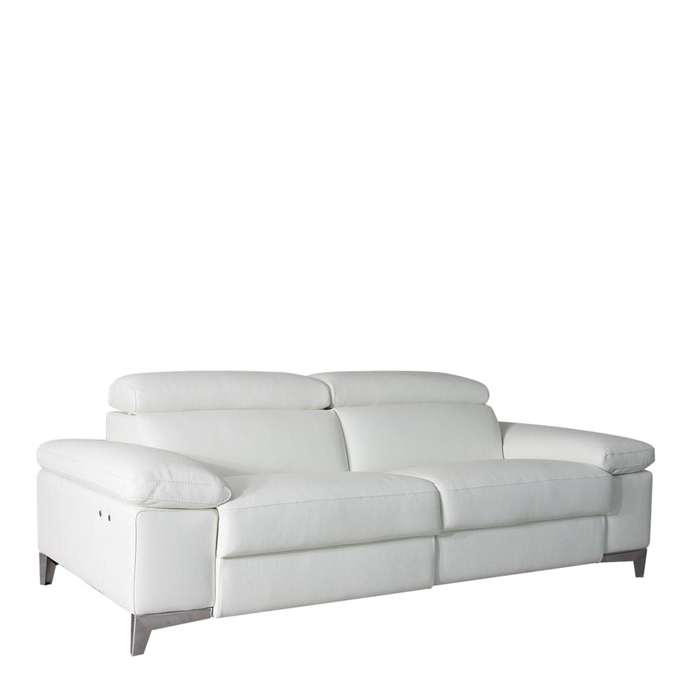 3 Seat Sofa With Power Recliners In Leather Cat CB