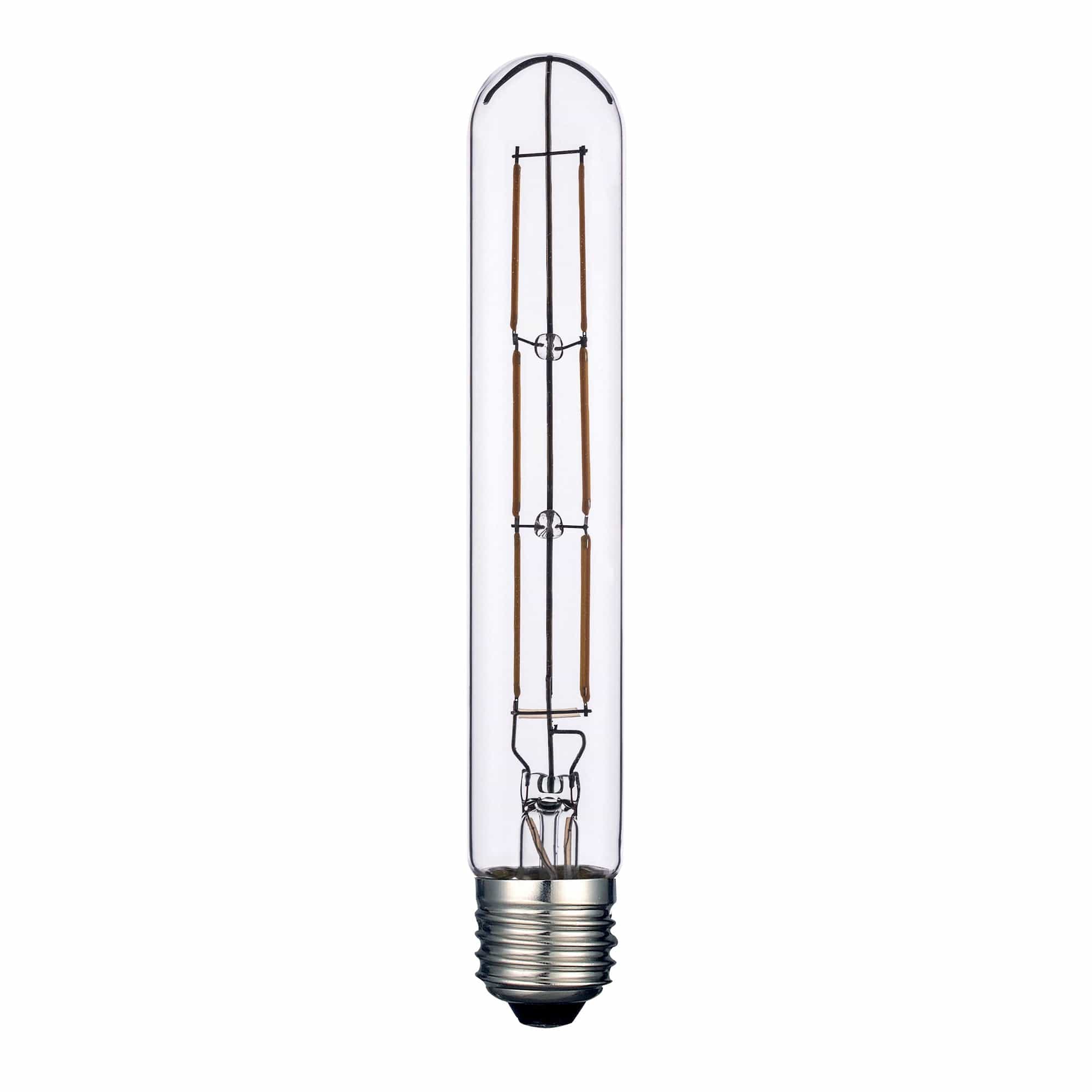 LED Vintage Tube Bulb 6w ES Clear Warm White Dimmable
