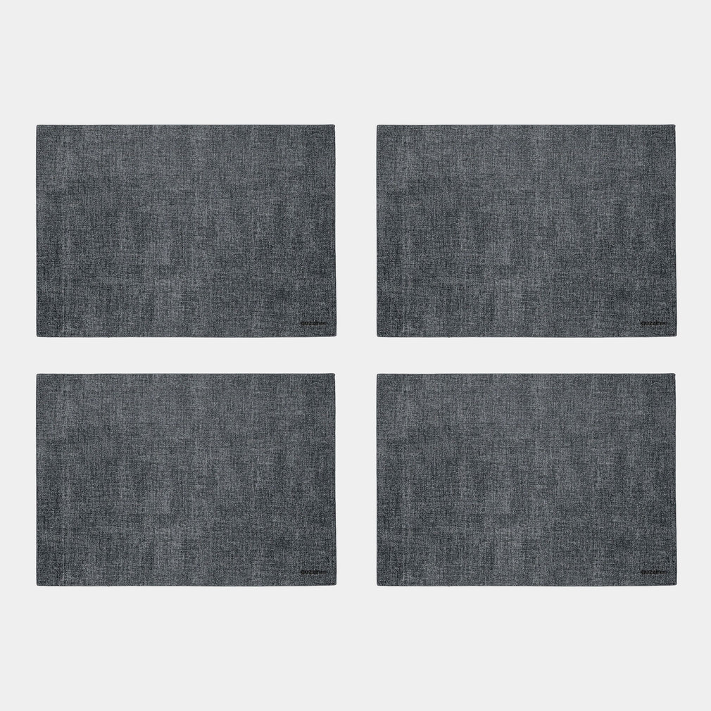 Tiffany Grey - Reversible Placemats, Set of 4