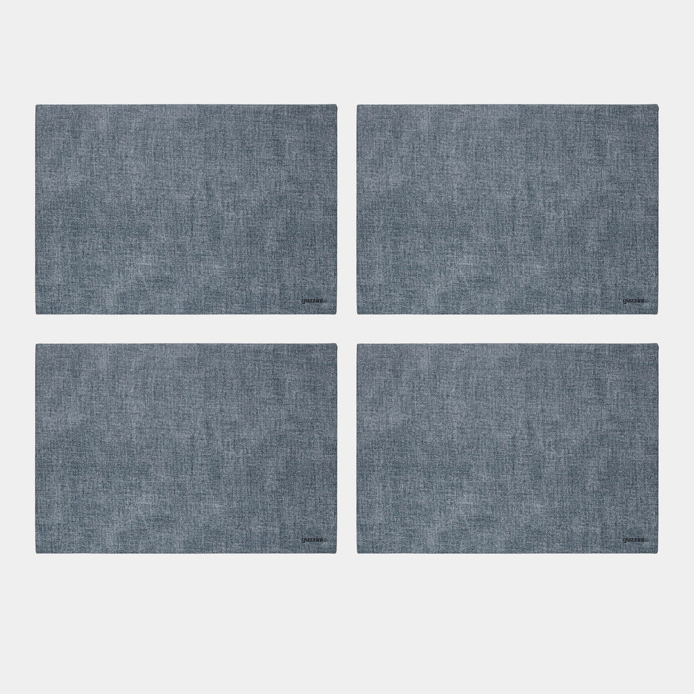 Tiffany Sea Blue - Reversible Placemats, Set of 4