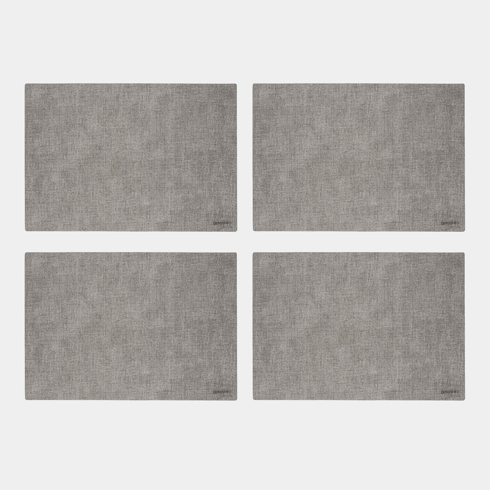 Tiffany Sky Grey - Reversible Placemats, Set of 4