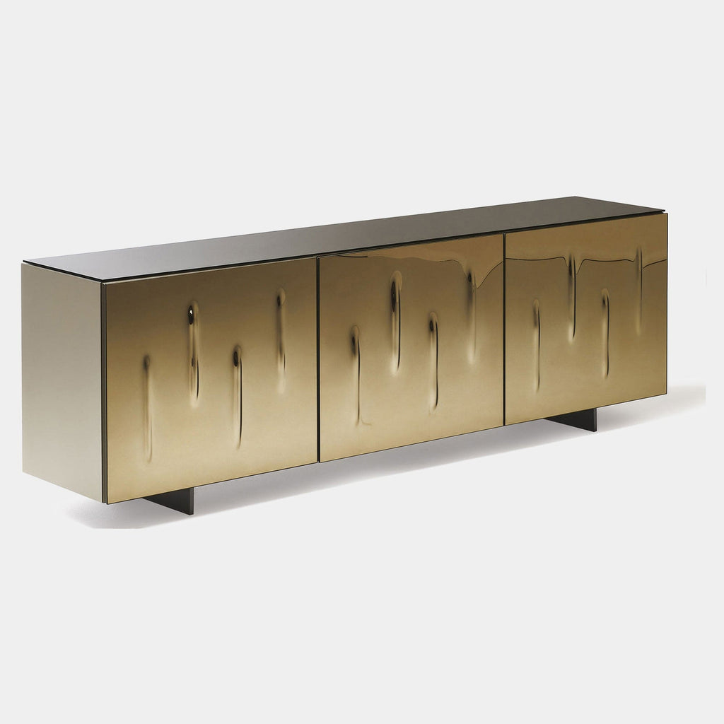 Cattelan Italia Carnaby - 3 Door Sideboard, Metallic