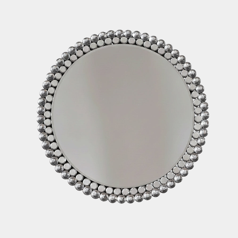 Andromeda Round Mirror Large (WG)