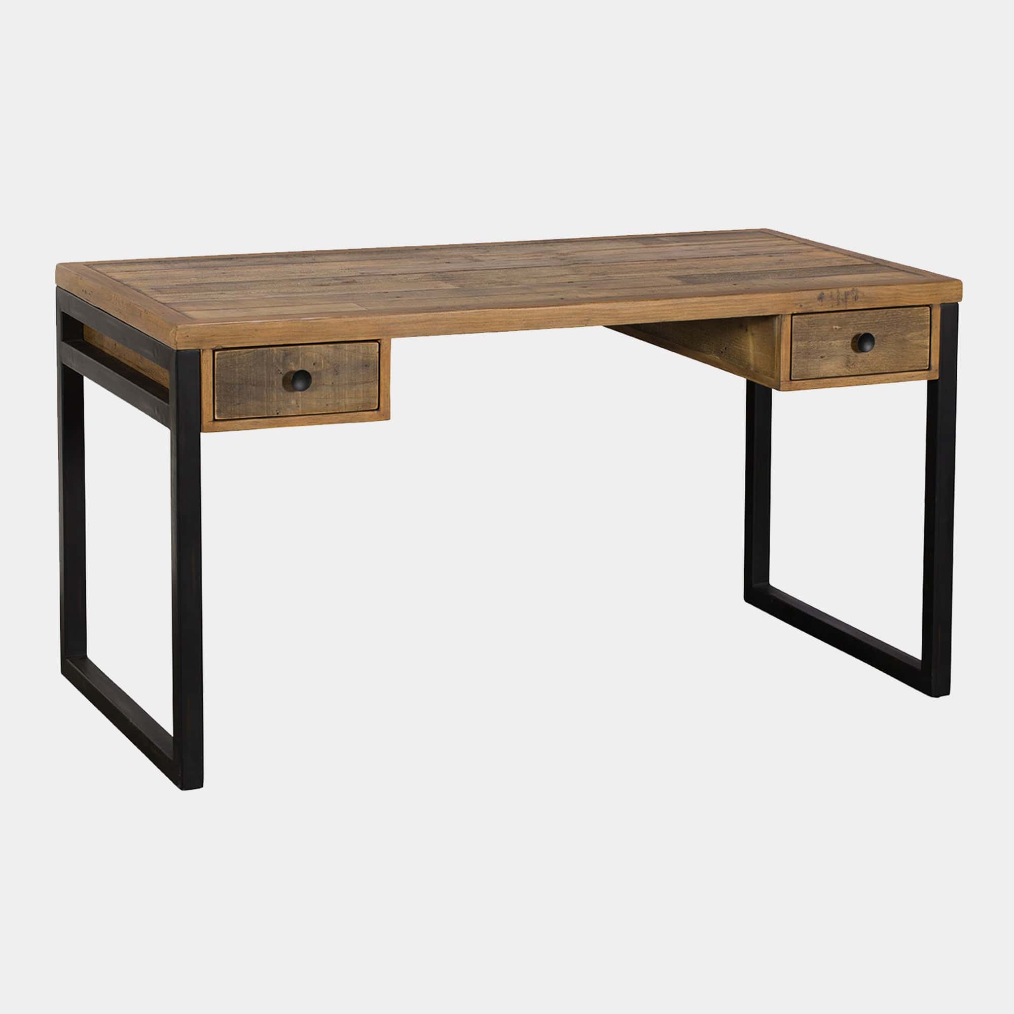 Delta - Storage Desk In Reclaimed Timber