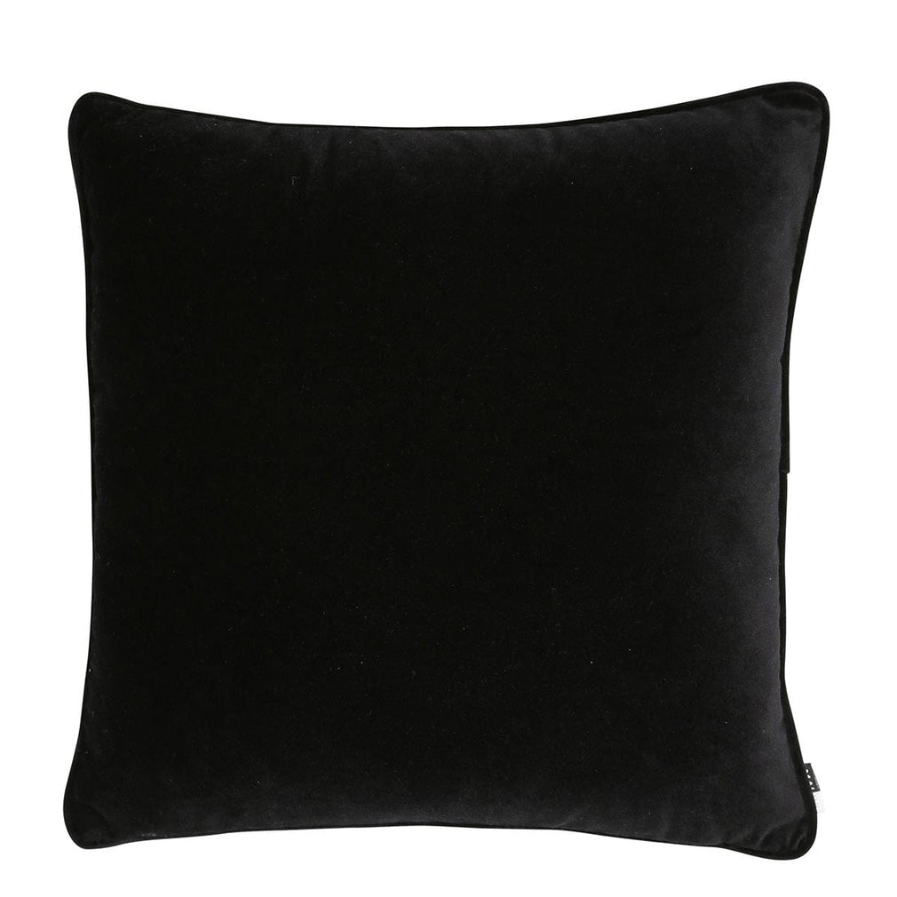 Regal Velvet Cushion Black