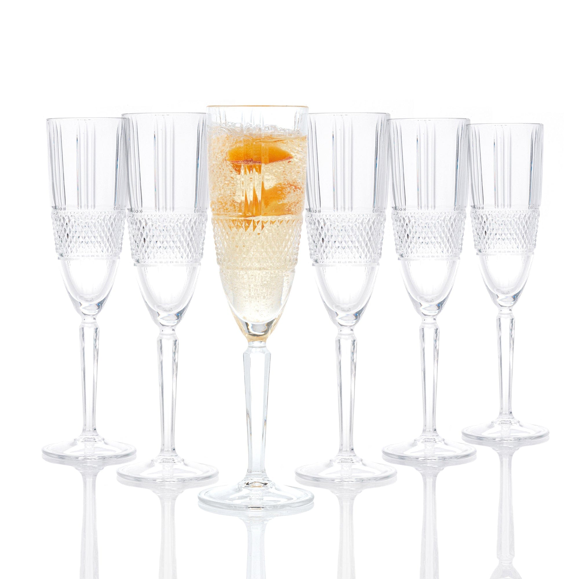 RCR Brillante Champagne Flutes