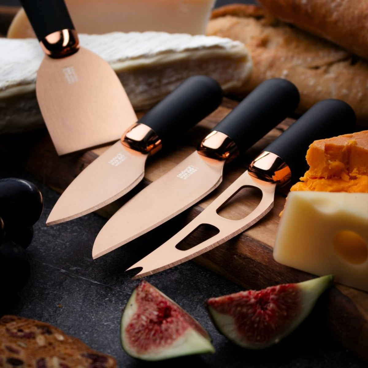 Brooklyn Rose Gold - Cheese Knife Set
