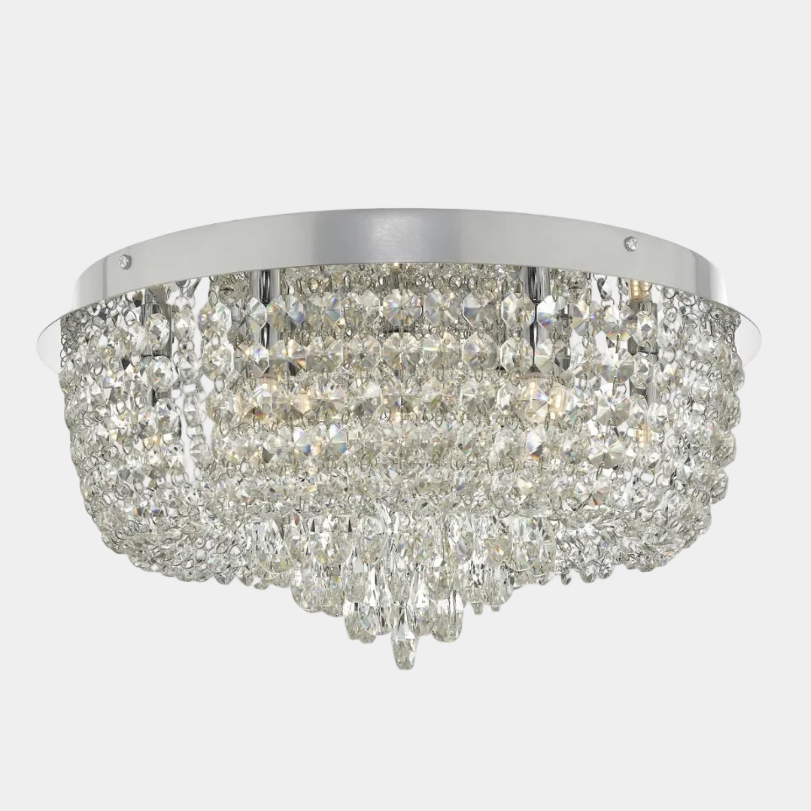 Kew Chrome - Ceiling Light