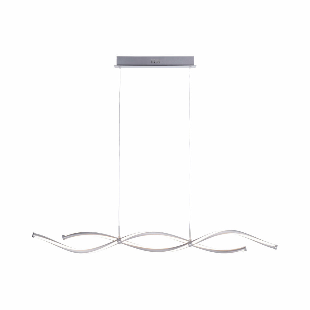 Twist LED Pendant Aluminium