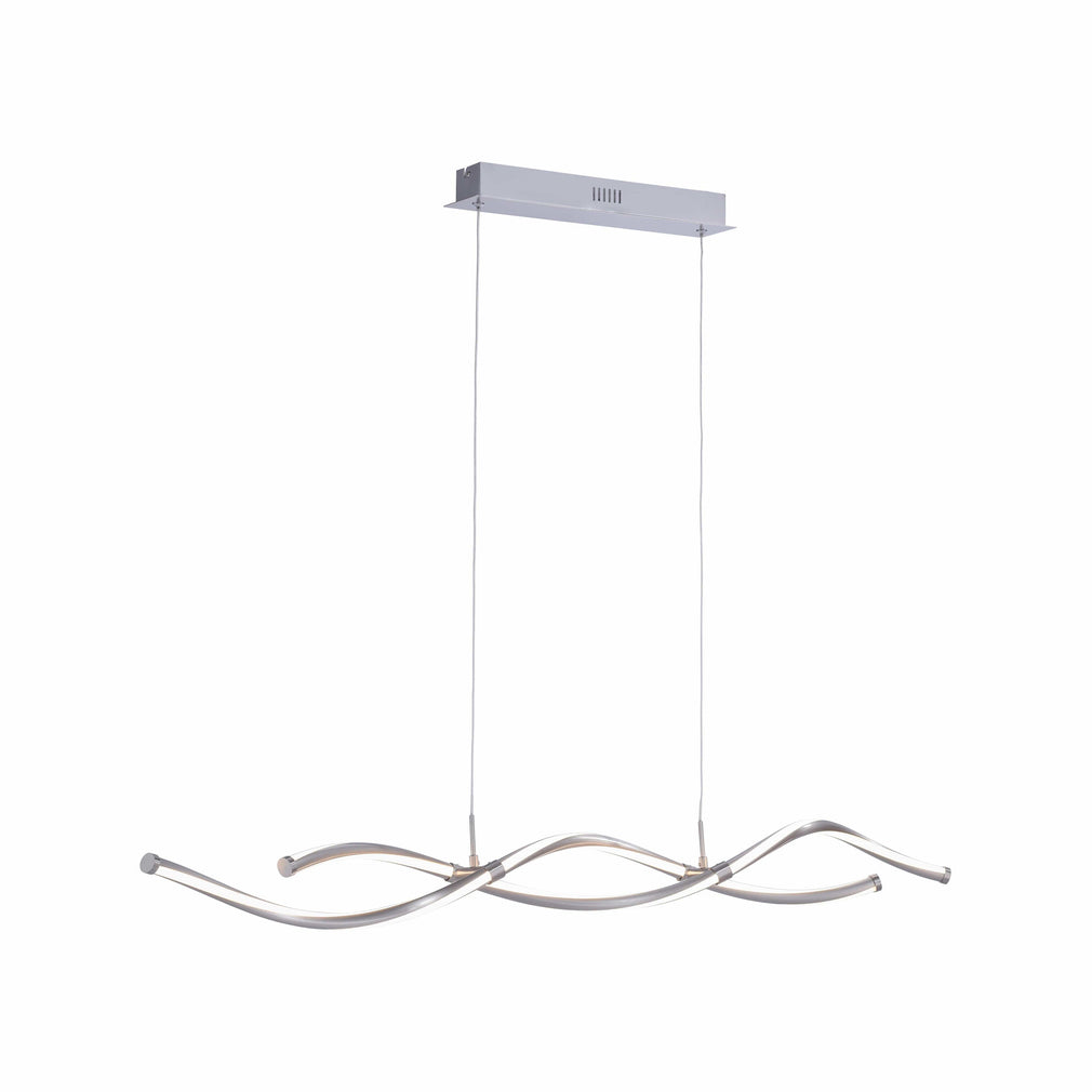 Twist LED Pendant Aluminium
