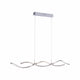 Twist LED Pendant Aluminium