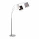 Largo LED 3 Arm Floorlamp Steel