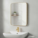 Odense - Gold Wall Mirror