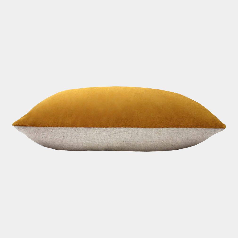 Contra - Mustard Bolster Cushion 40x60cm