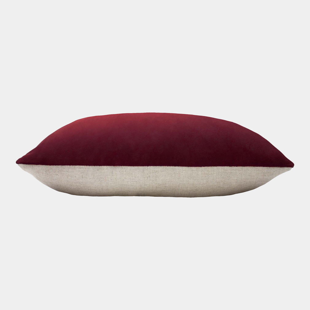 Contra - Ox Blood Bolster Cushion 40x60cm