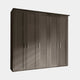 Milton  - 5 Plain Door 250cm Hinged-door Wardobe