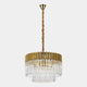 Avadi 8 Pendant Brass Glass (W1)
