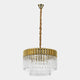 Avadi 8 Pendant Brass Glass (W1)