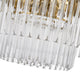 Avadi 8 Pendant Brass Glass (W1)