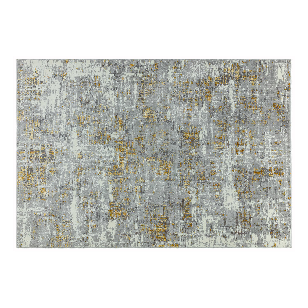 Orion Rug OR07 Abstract Yellow 160cm x 230cm