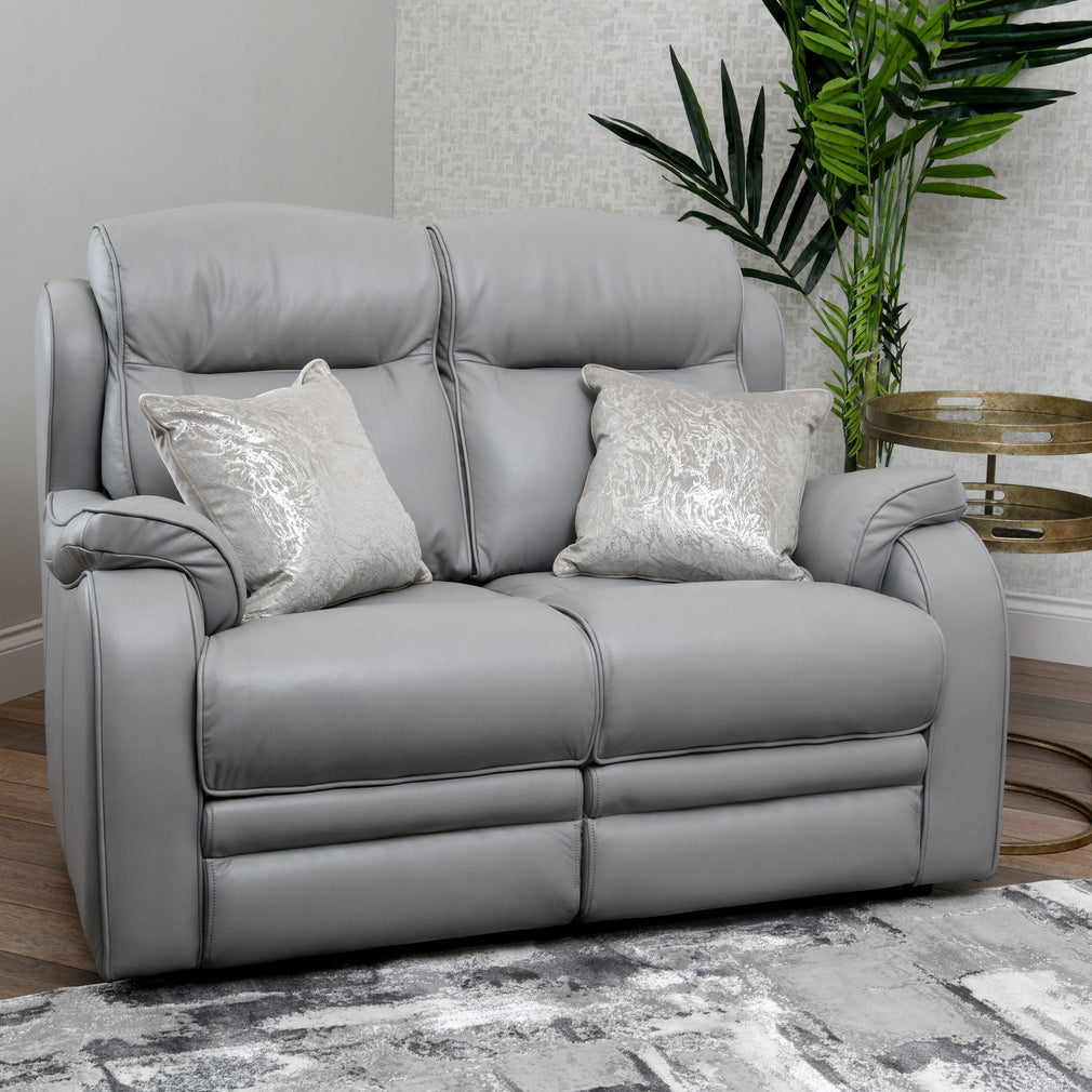 Parker Knoll Boston - 3 Seat Sofa Double Power Recliners Single Motors In Leather