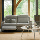 Parker Knoll Boston - Large 2 Seat Sofa Double Power Recliner Single Motor In Fabric Grade A