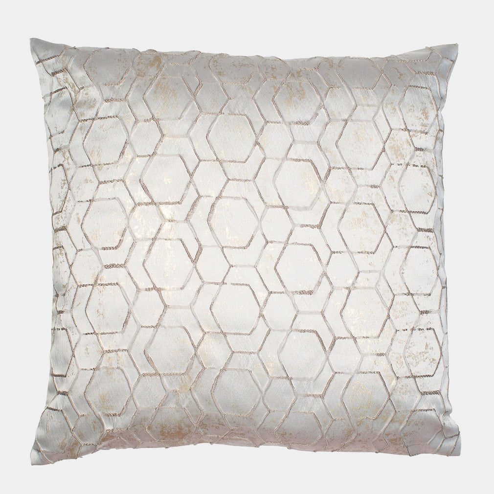 Jaan - Antique Silver Cushion 50x50cm