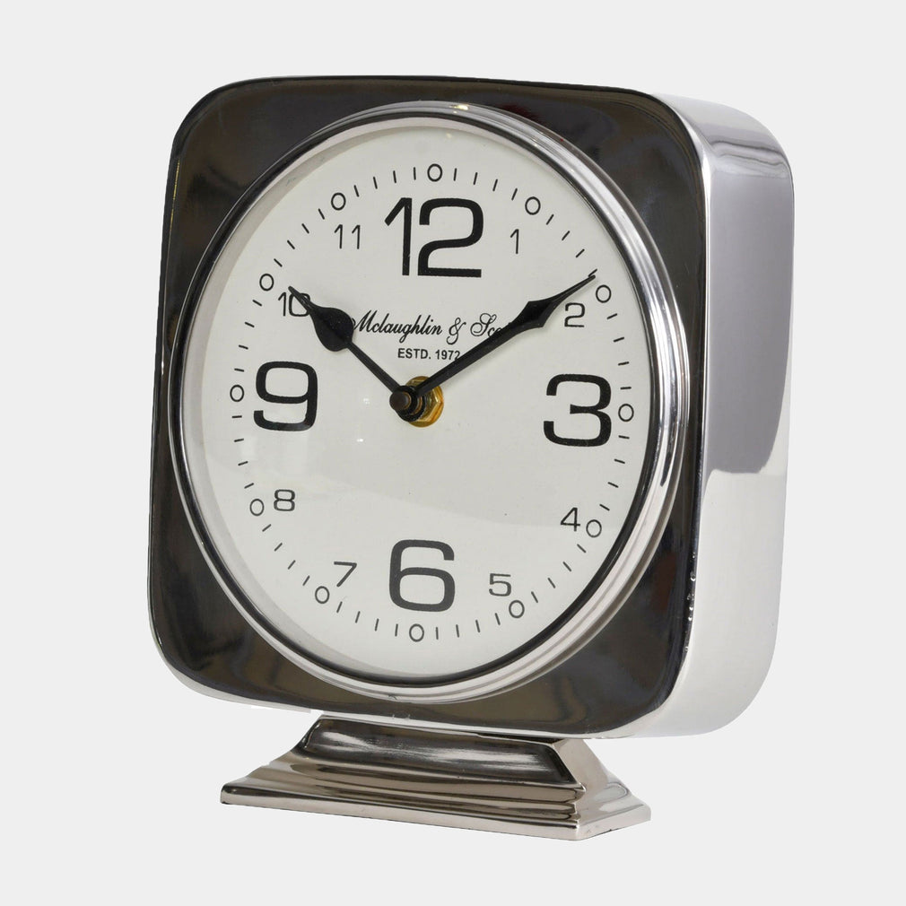 Silver - Mantel Clock
