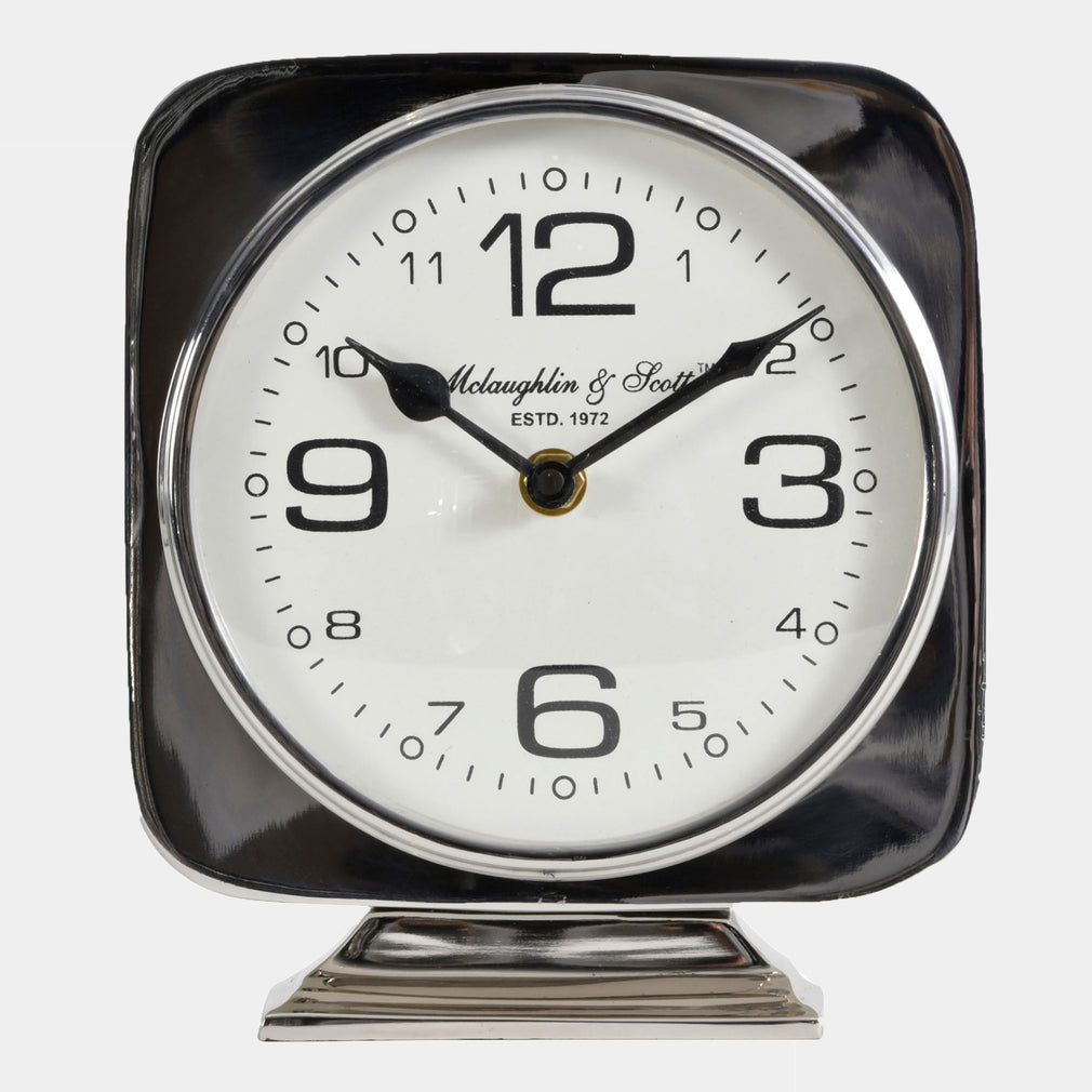 Silver - Mantel Clock